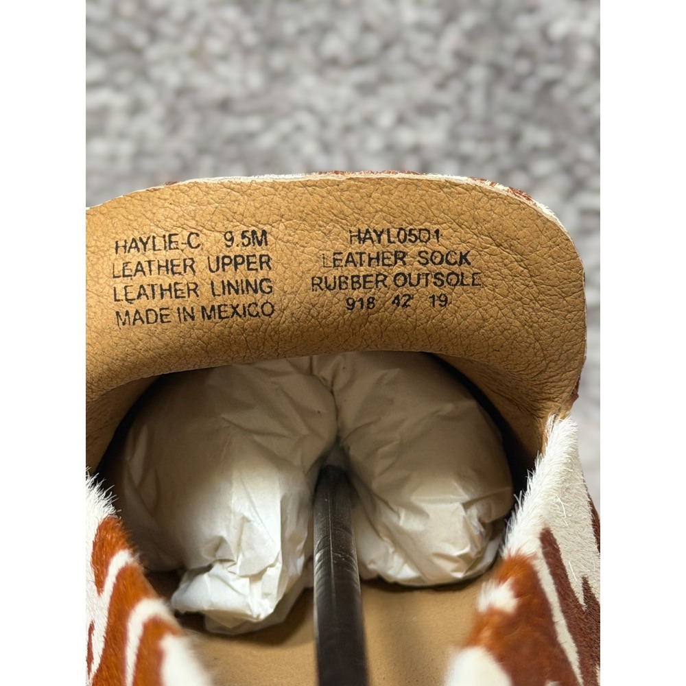 NEW Steven by Steve Madden Haylie Calf Hair Loafer Old Money Women 9.5 Western - Picture 9 of 13